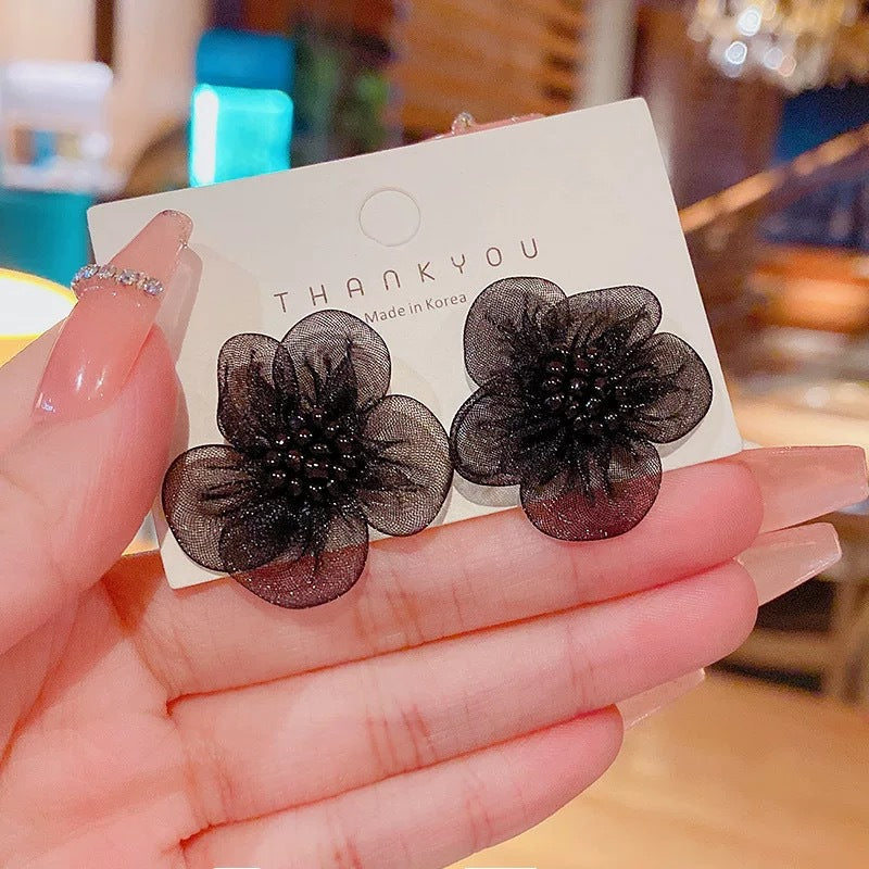Flower Unique Exquisite High-grade Temperament Design Rings