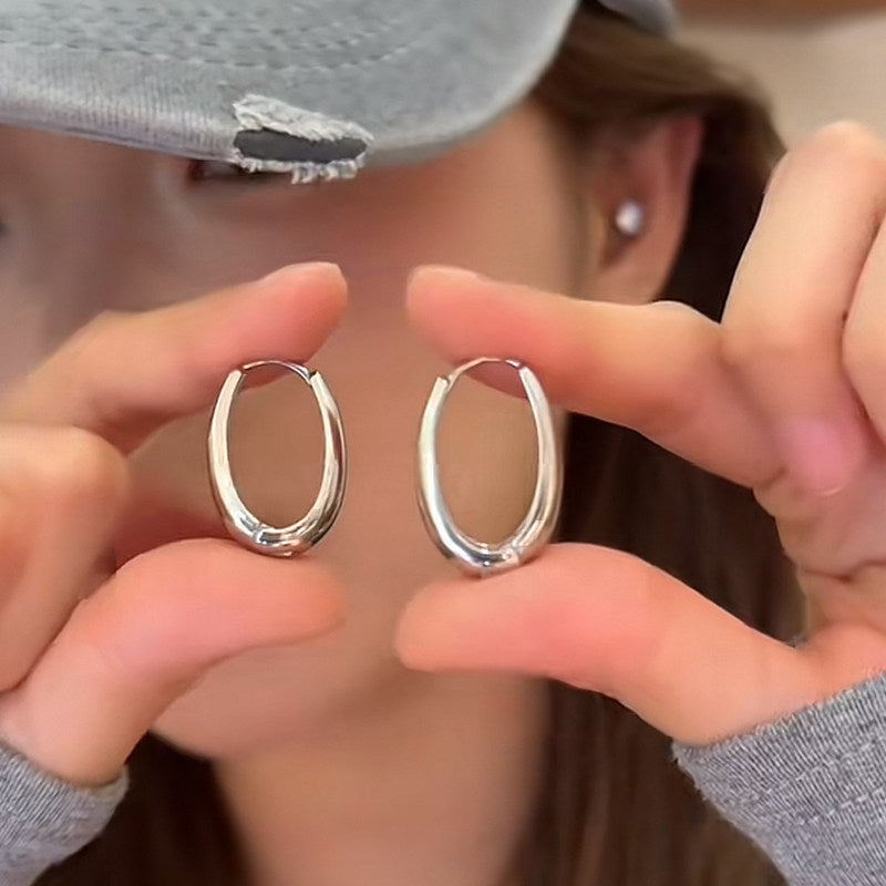 Fashion Ear Exaggerated Needle Eardrops Female Earrings