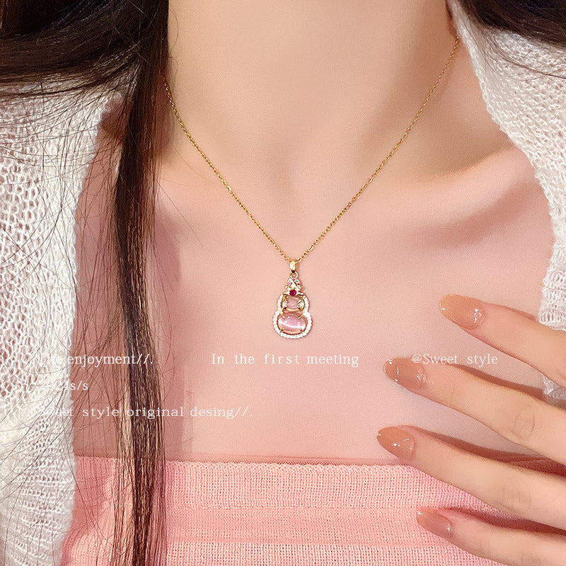 Korean Style Titanium Steel High-grade Versatile Niche Necklace
