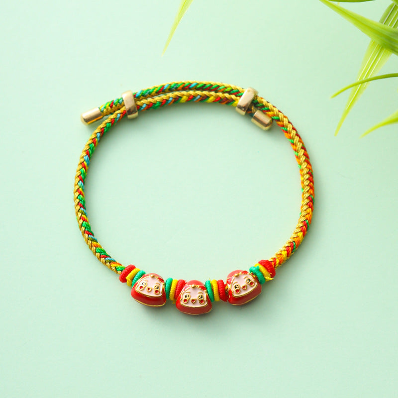 Children's Hundred Dragon Boat Festival Colorful Braided Rope Batches Of Goods Bracelets