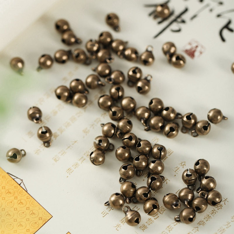 Bronze Little Bell Shape Ion Knitting Jewelry Accessories