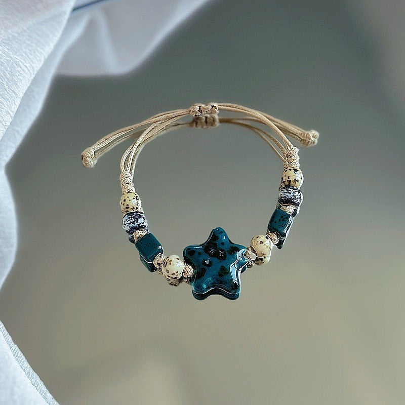 Ceramic Design High-grade Female Sweet Travel Simple Fresh Bracelet