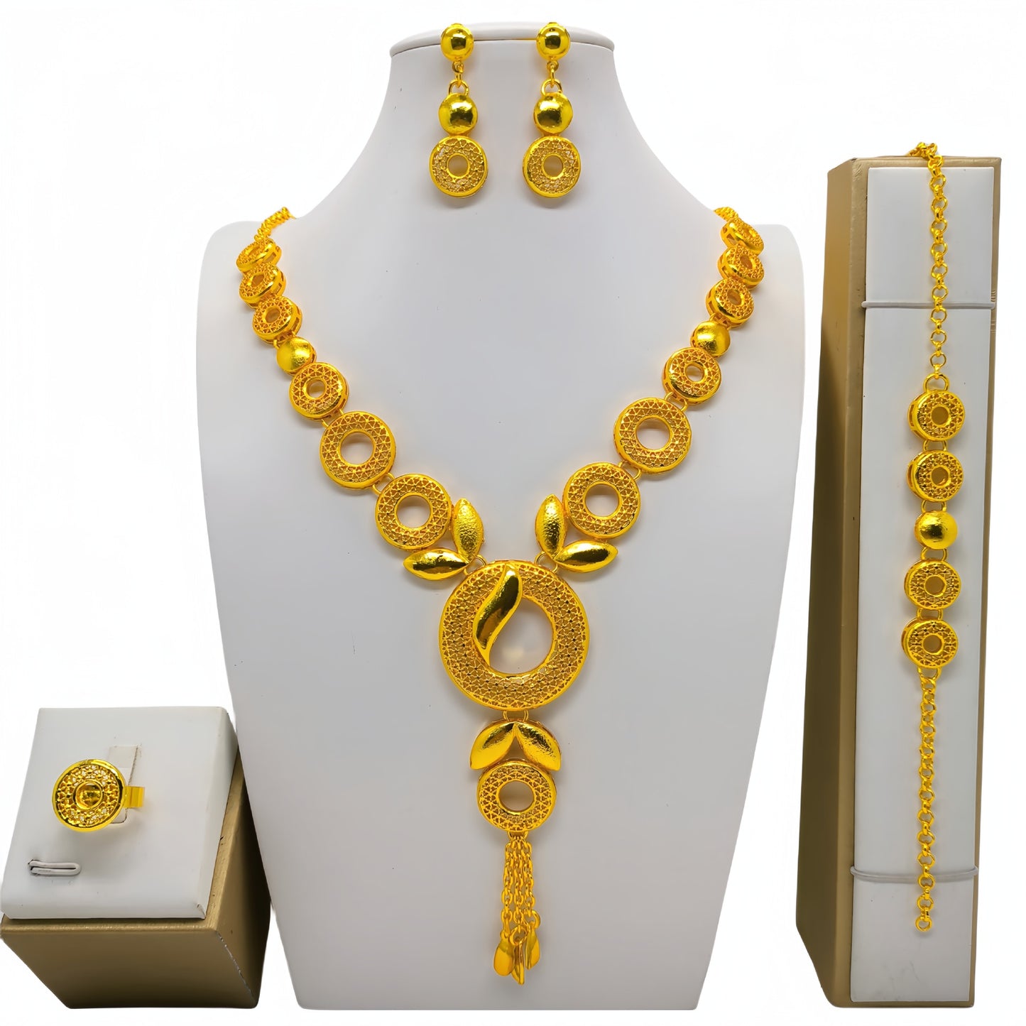 Women's Saudi Arabia Gold African Bridal Indian Bracelets