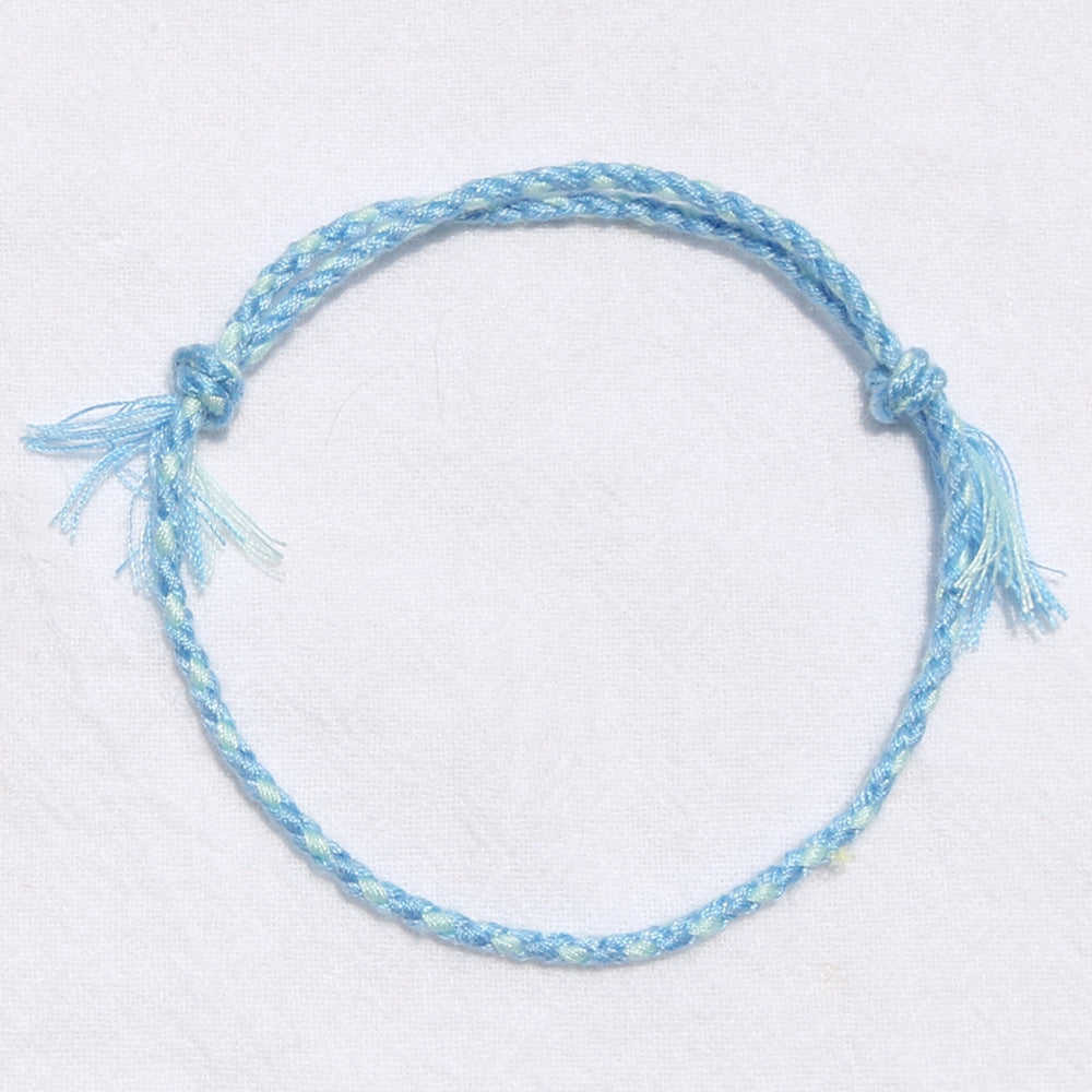 Hand-woven Tibetan Hand Rub Thread Carrying Bracelets