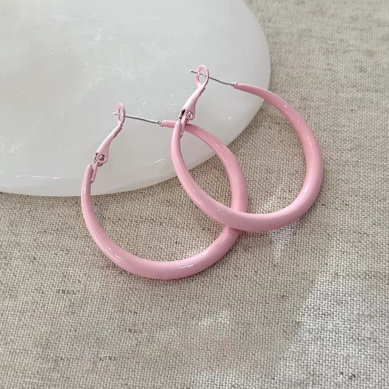 Sweet Dopamine Early Spring Ear Personalized Fashion For Graceful Niche Earrings