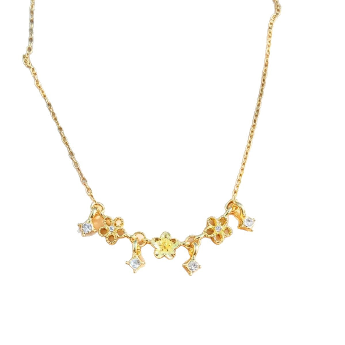 Women's Style Alluvial Gold Butterfly Light Luxury High Sense Retro Minority Necklaces
