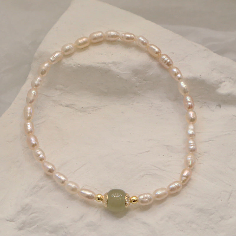 Baroque Female Niche Design Single Simple Bracelet