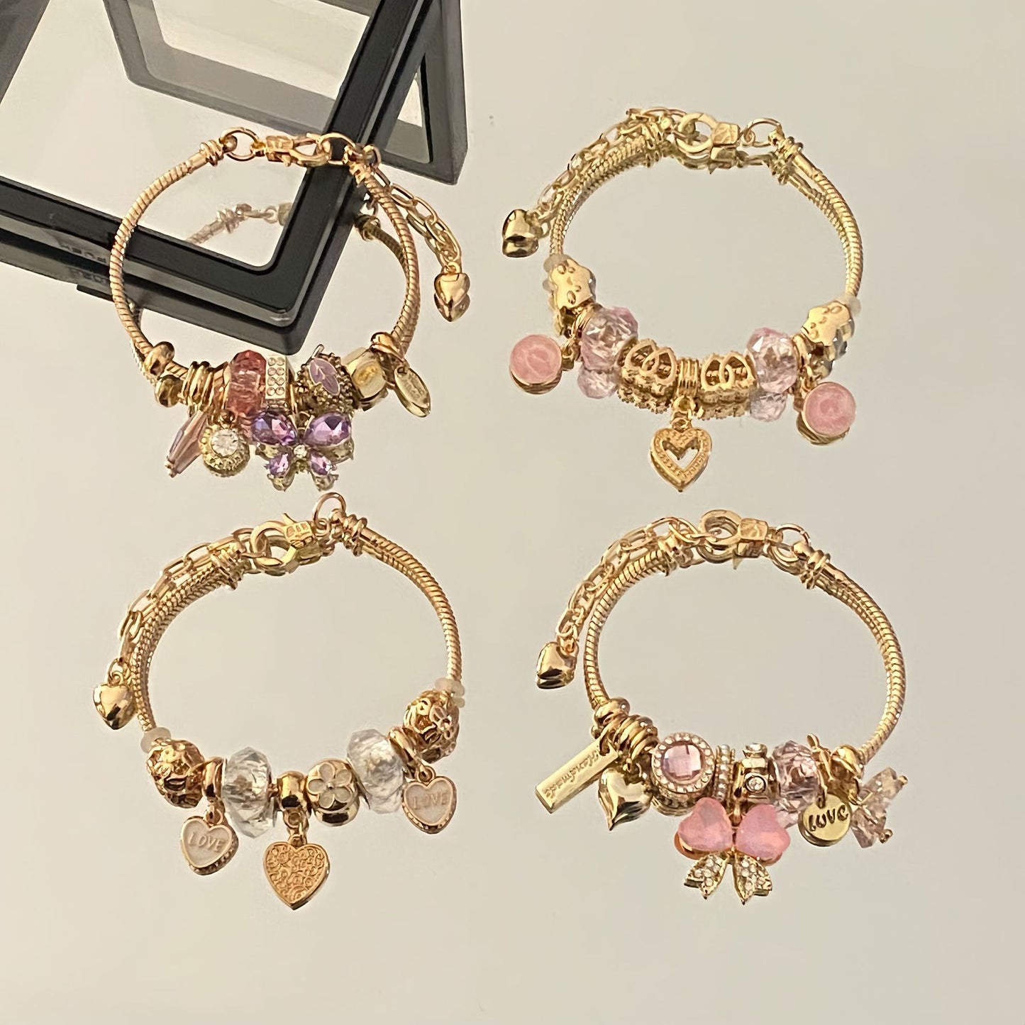 Korean Style Fashion Alloy Beautiful Butterfly Bracelets