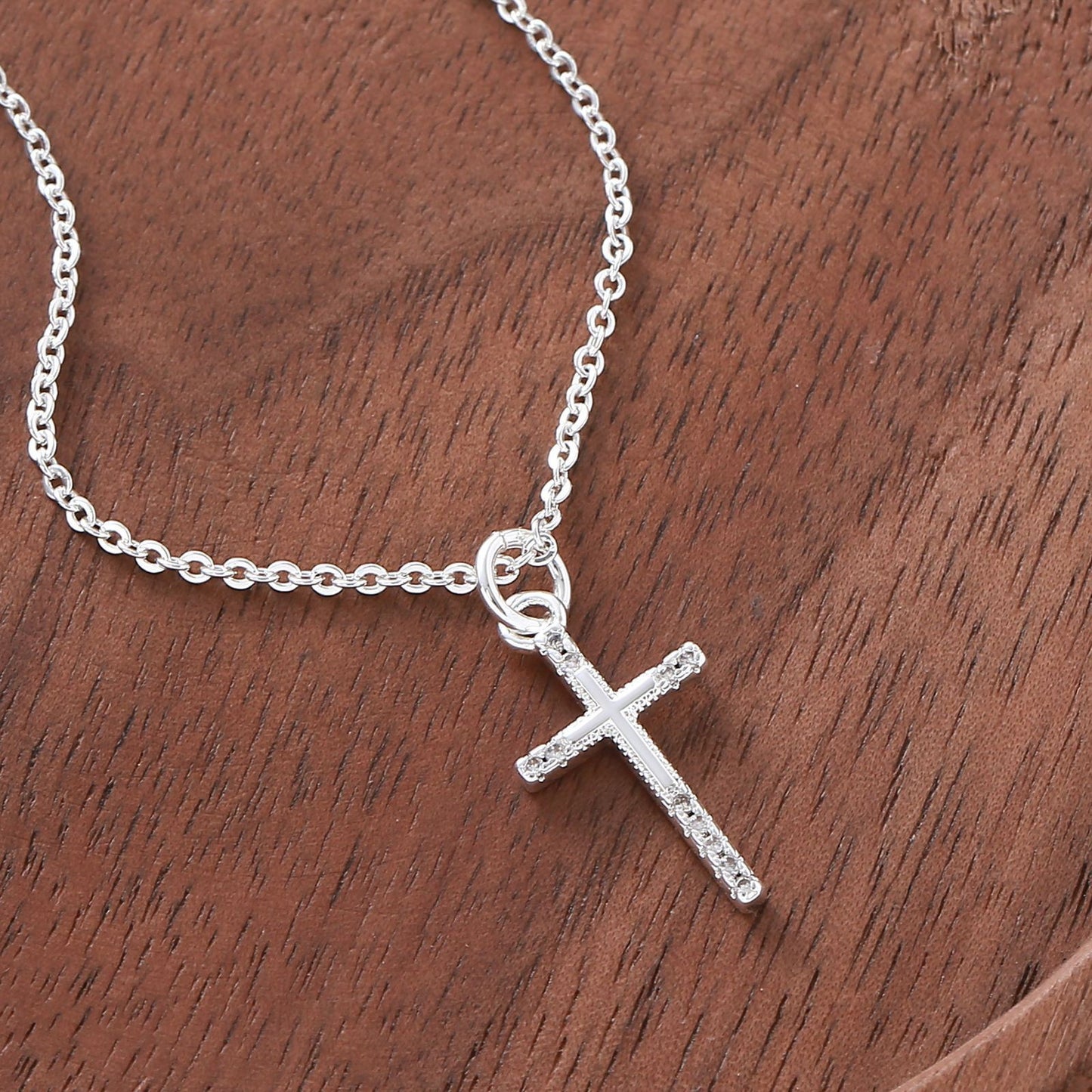 Women's & Men's Trendy Cross Zircon Artistic Retro Necklace