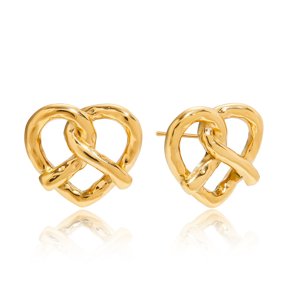 Ding Titanium Steel Love Heart Light Rings