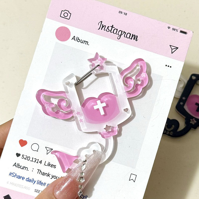 Acrylic Shaped Multifunctional Key Cartoon Shape Jewelry Accessories