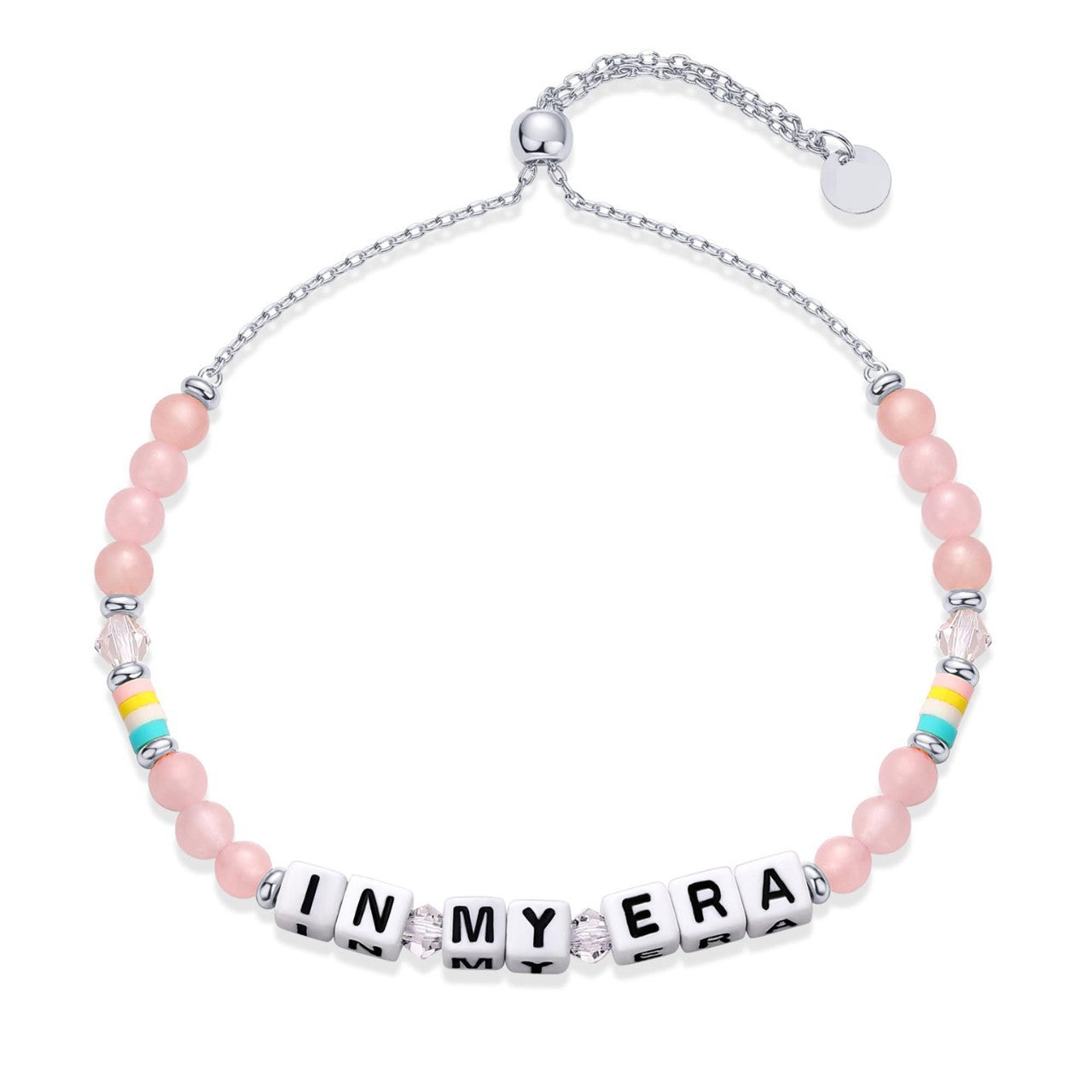 Women's Crystal String Beads Letter Five-pointed Star Bracelet