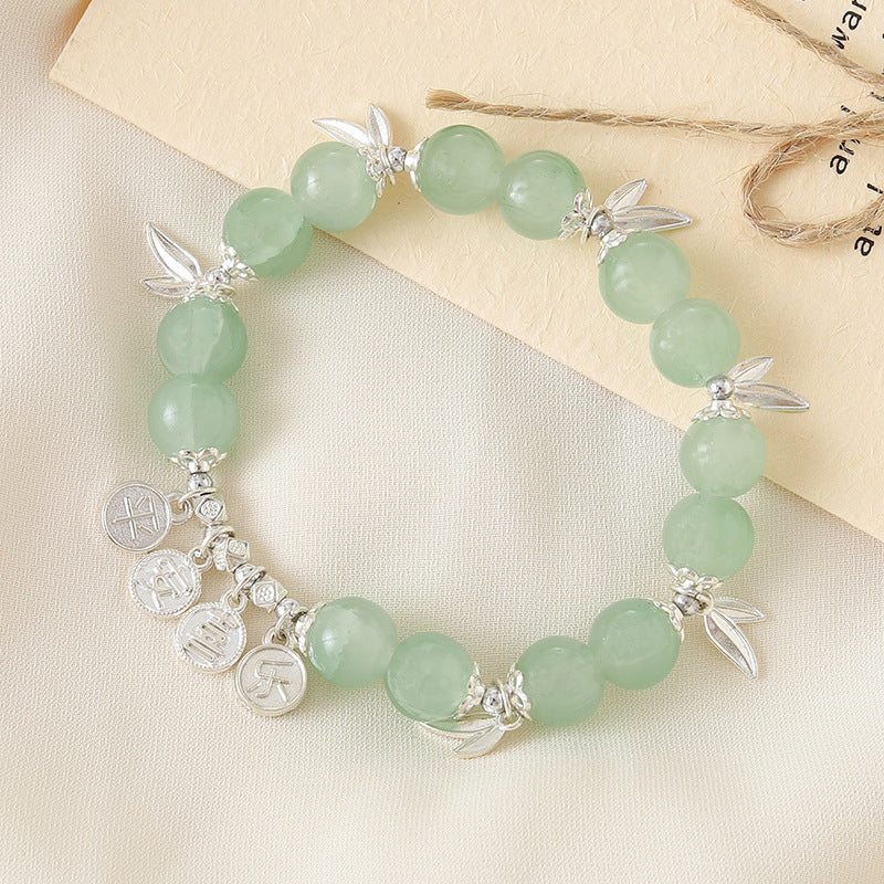 Graceful Crystal Super Moonstone Couple Girlfriends Bracelet