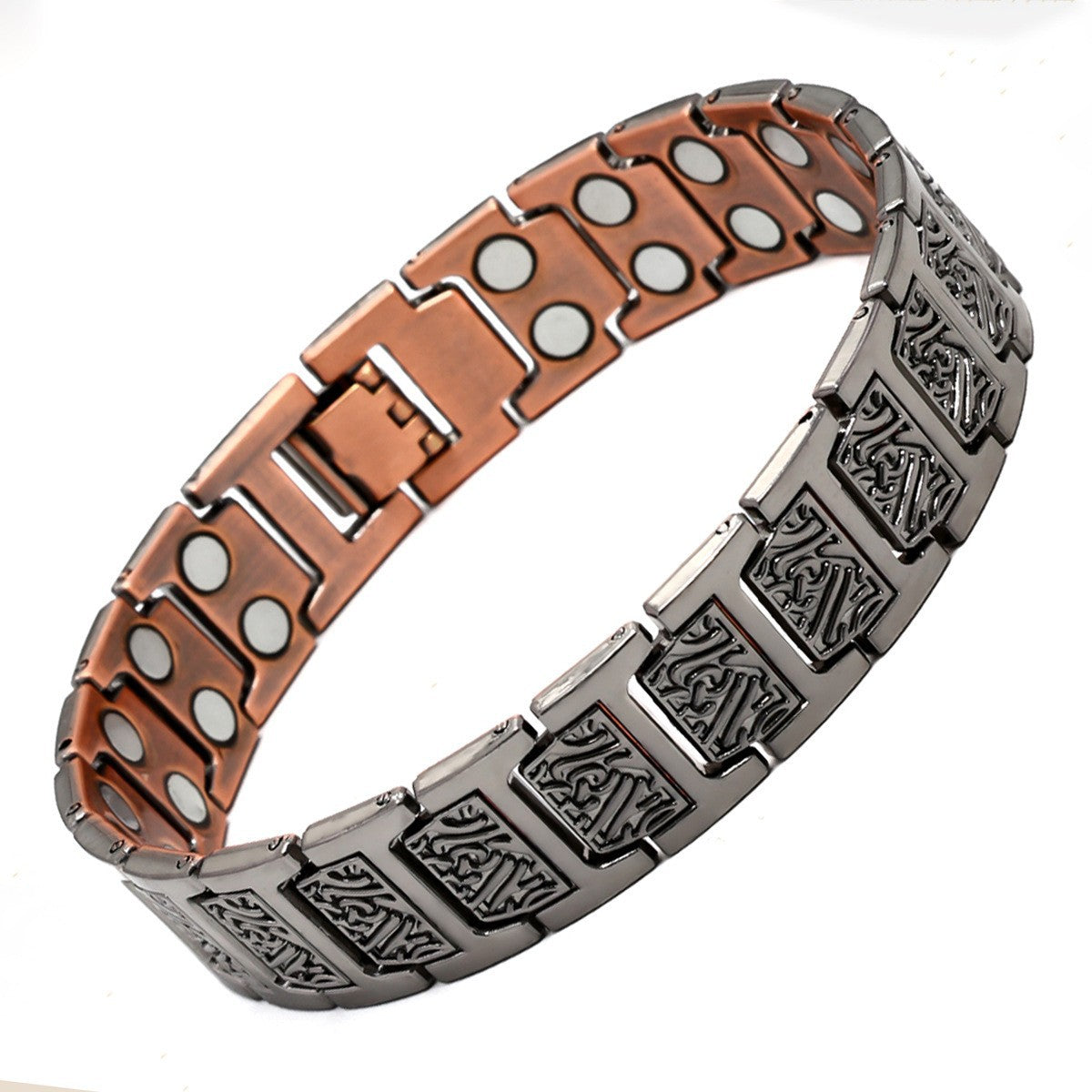 Magnet Retro Fashion Three Rows Full Bracelets