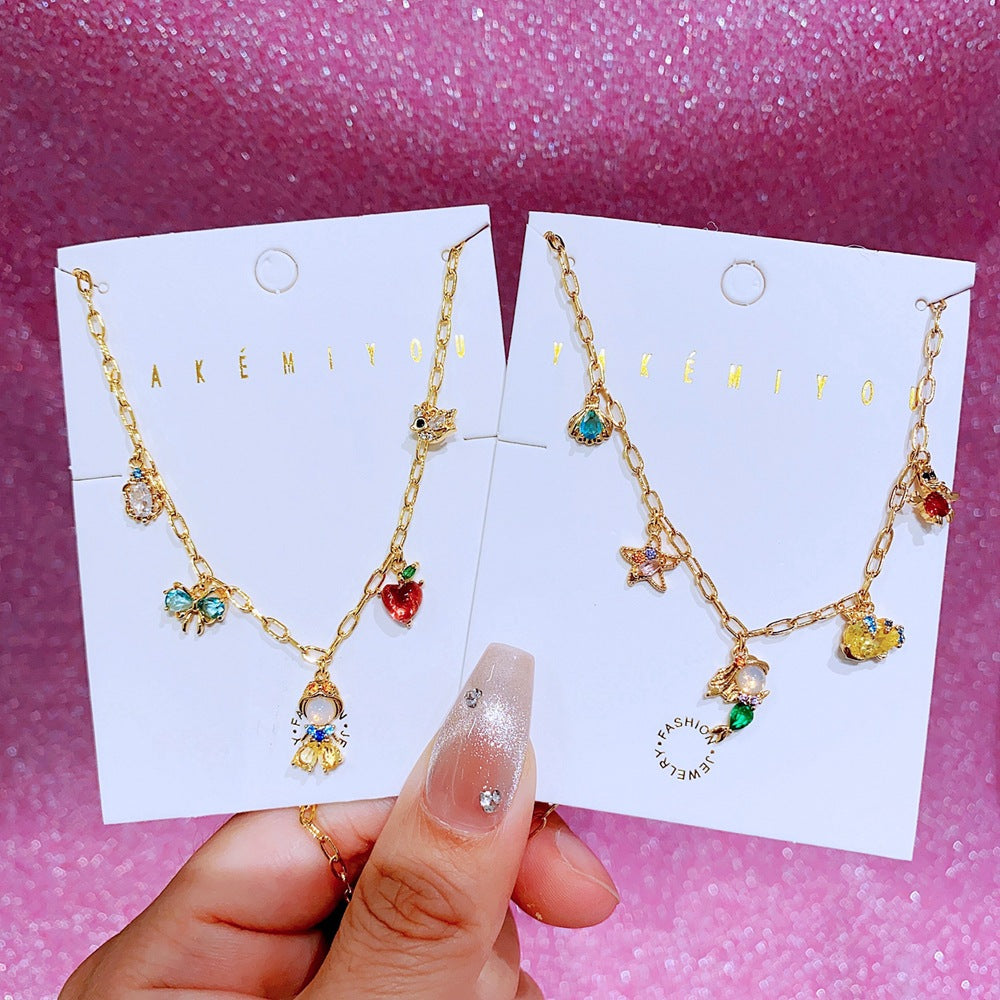 Wind Fantasy Fairy Princess Small Fashion Pendants