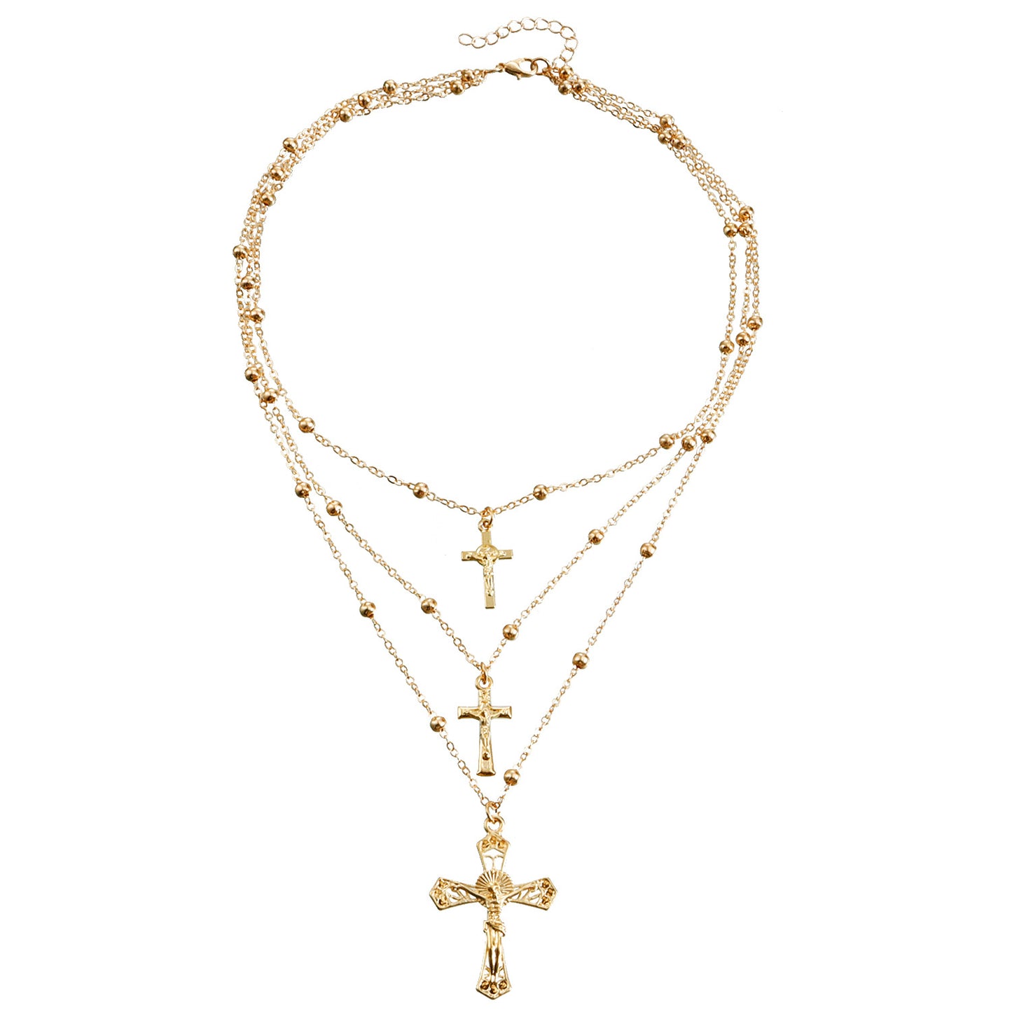 Women's Ornament Vintage Cross Fashion Simple Business Necklaces