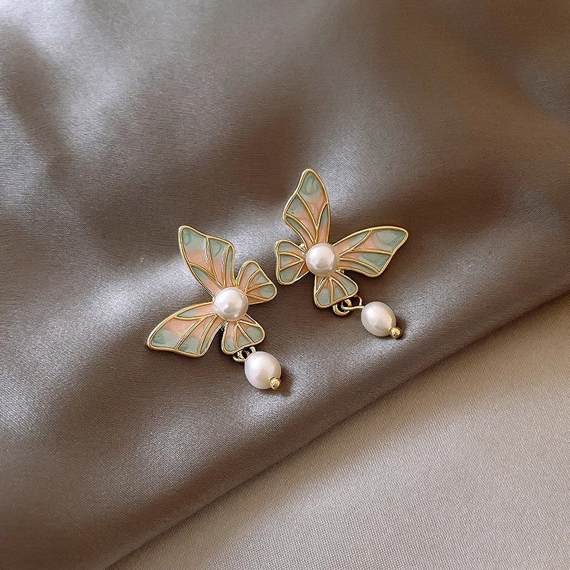 Needle High-grade Female Affordable Luxury Style Tassel Niche Temperamental Earrings