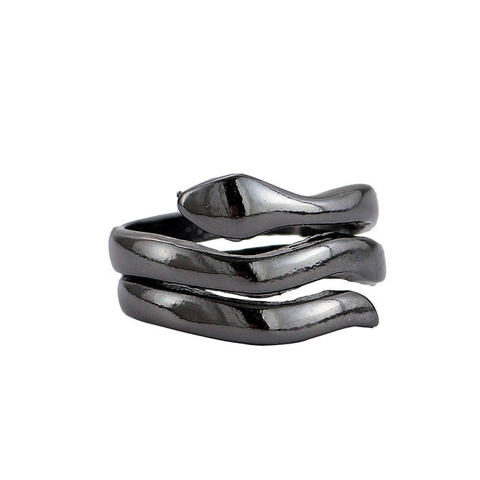 Women's & Men's Vintage Animal Spirit Snake Punk Exaggerated Personality Winding Rings