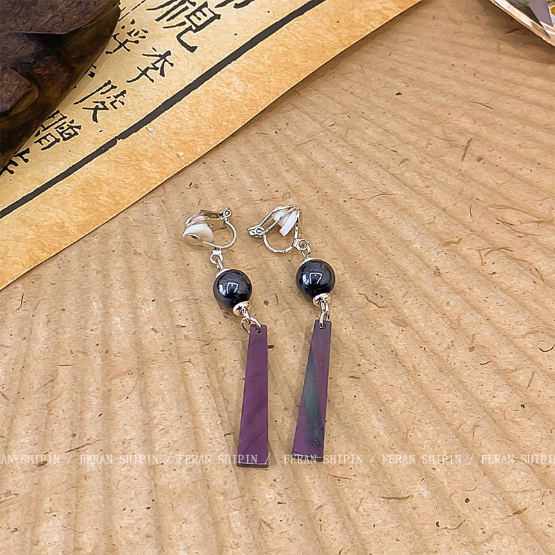 Clip Without Pierced High-grade Sense Niche Earrings