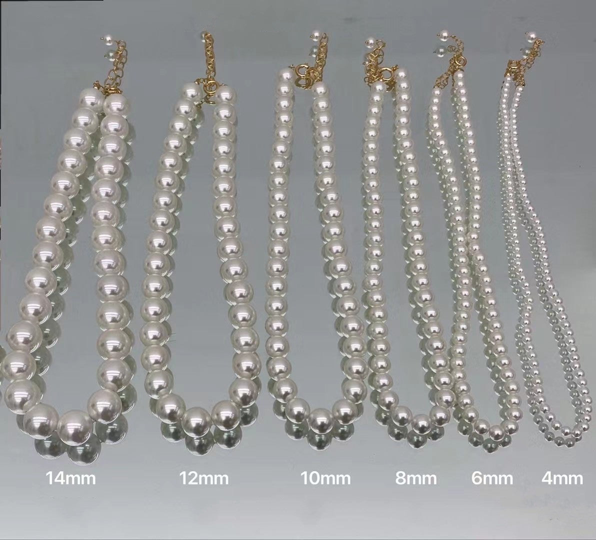 Women's Pearl Retro French Short Temperamental Fashionable Baroque Necklaces