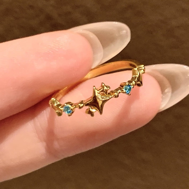 Female Opening Adjustable Design Simple High Ring