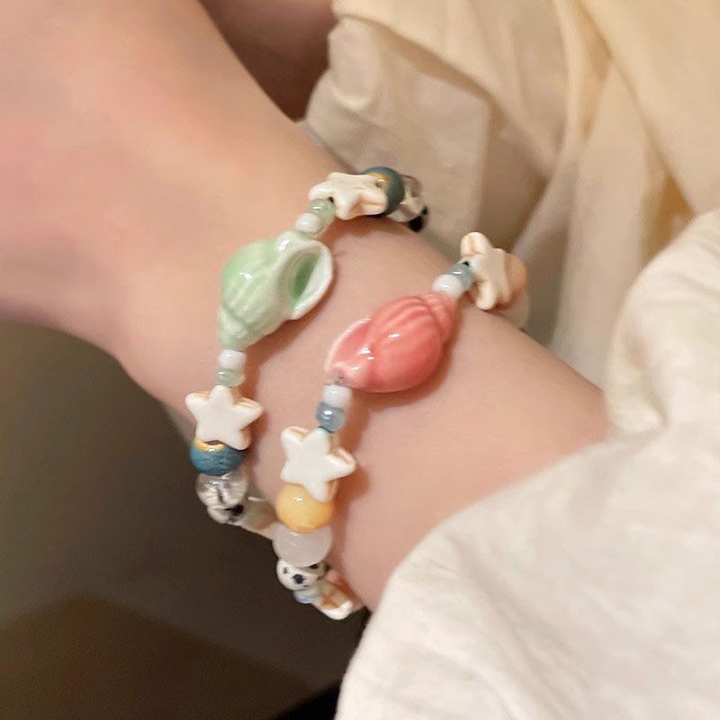 Style Beaded Weave National Female Design Ancient Cool High Bracelet