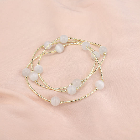 Crystal Opal High-grade Design Coiling Personalized Bracelets