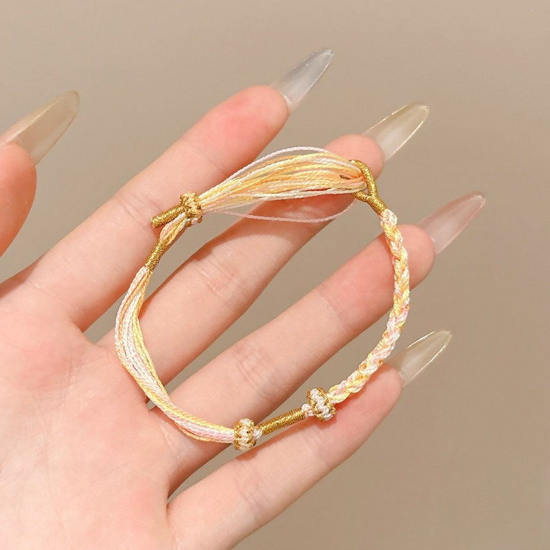 Children's Dragon Boat Festival Colorful Rope Chic Carrying Strap Batch Bracelet