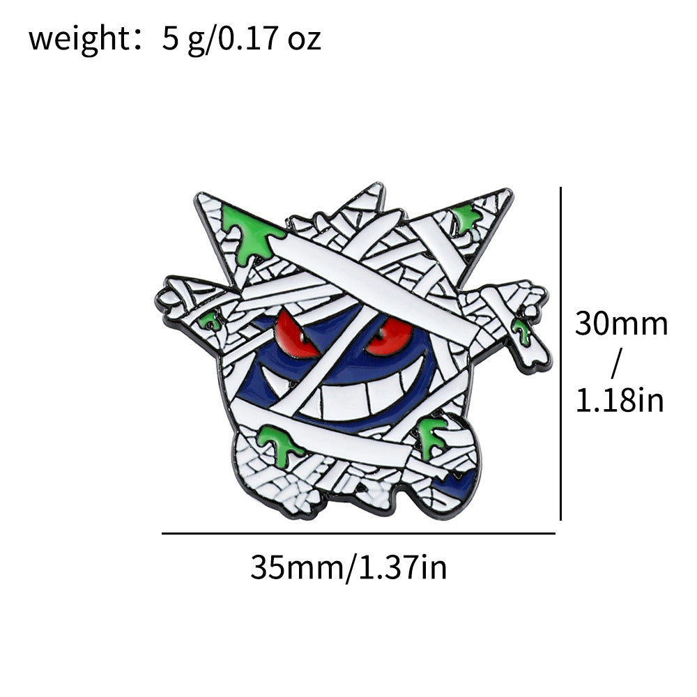 Cartoons Animation Brooch Poke Ball Badge Brooches