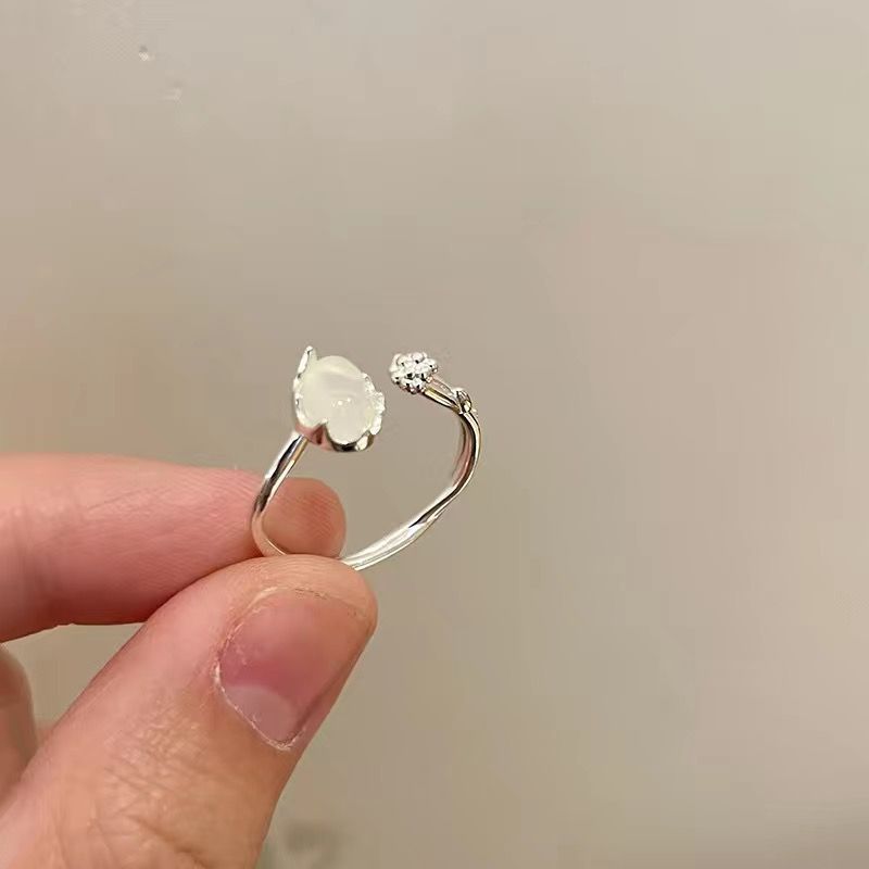 Female Exquisite Light Luxury High Sense Adjustable Index Finger Personality Rings