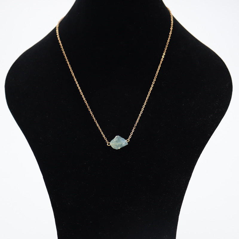 Classic Attractive Natural Stone Crystal Ore Necklaces