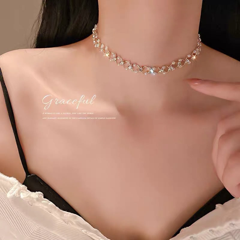 Style Retro Diamonds Imitation Pearl Niche Bracelets