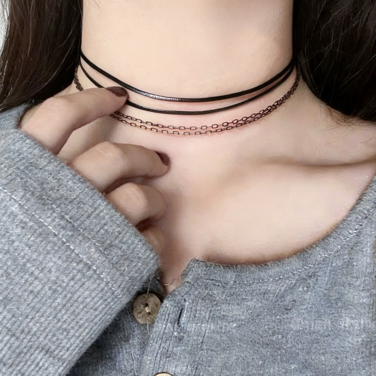 Design Style Kendall Chain Stackable Wear Necklace