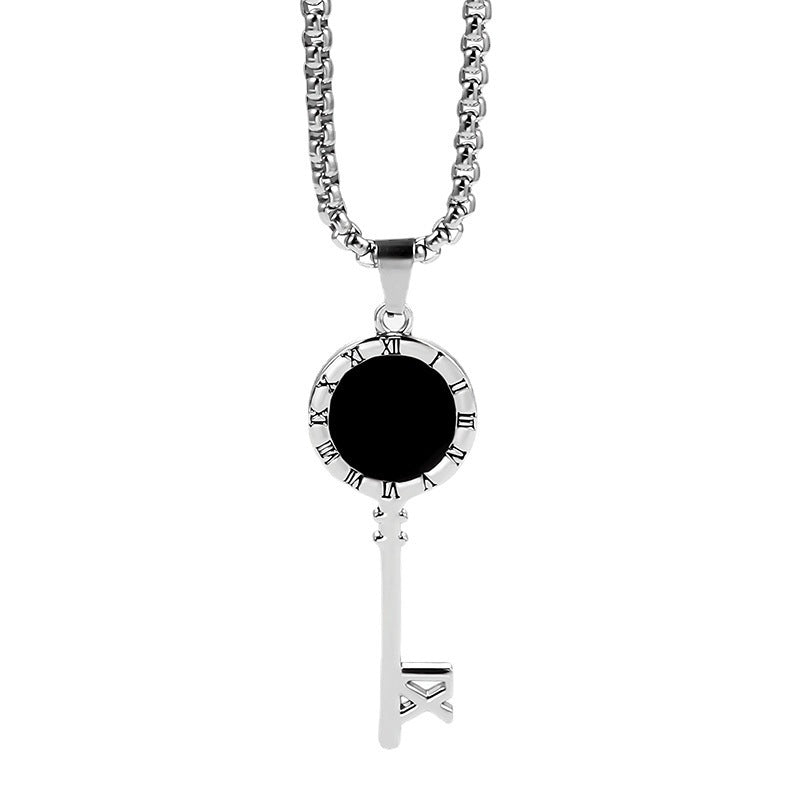 Women's & Men's Korean Style Titanium Steel Hip Hop Necklaces