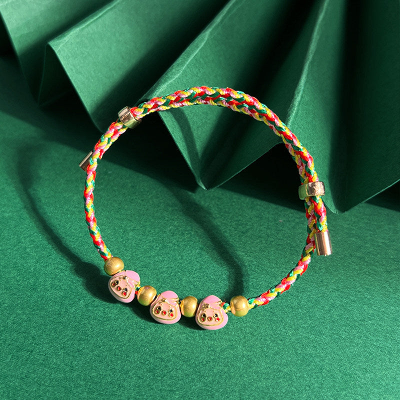 Dragon Boat Festival Colorful Rope Holiday Gift Female Wrist String Bracelet