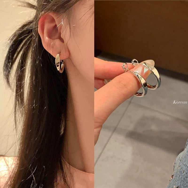 Cool Style High Sense Ear Clip Stud Earrings
