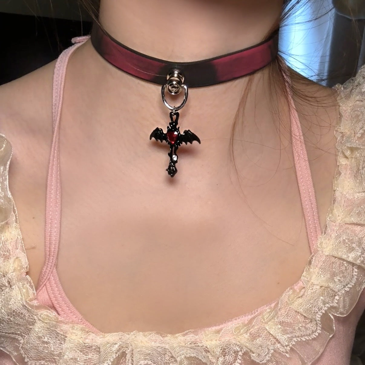 Women's Warm Color Changing Leather Hot Senior Clavicle Collar