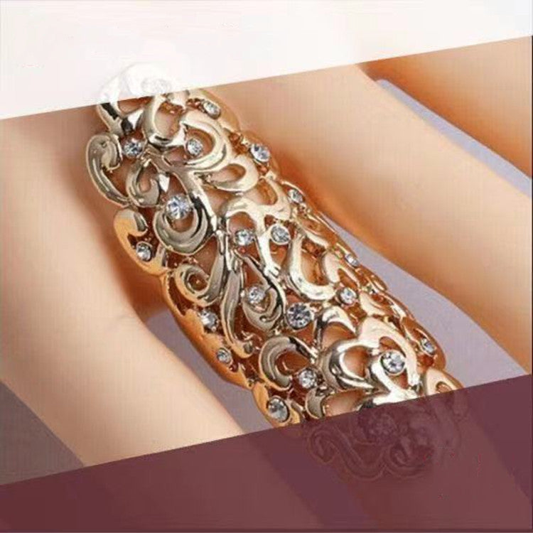 Elegant Diamond Korean Style Stylish Cold Rings