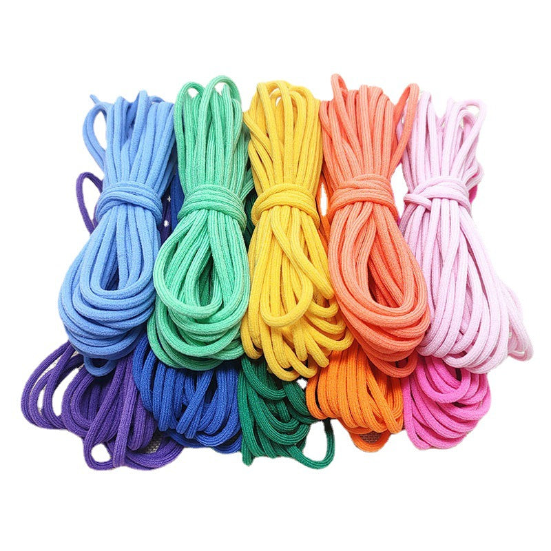Elastic Round Hair Rope Rubber Band Jewelry Accessories