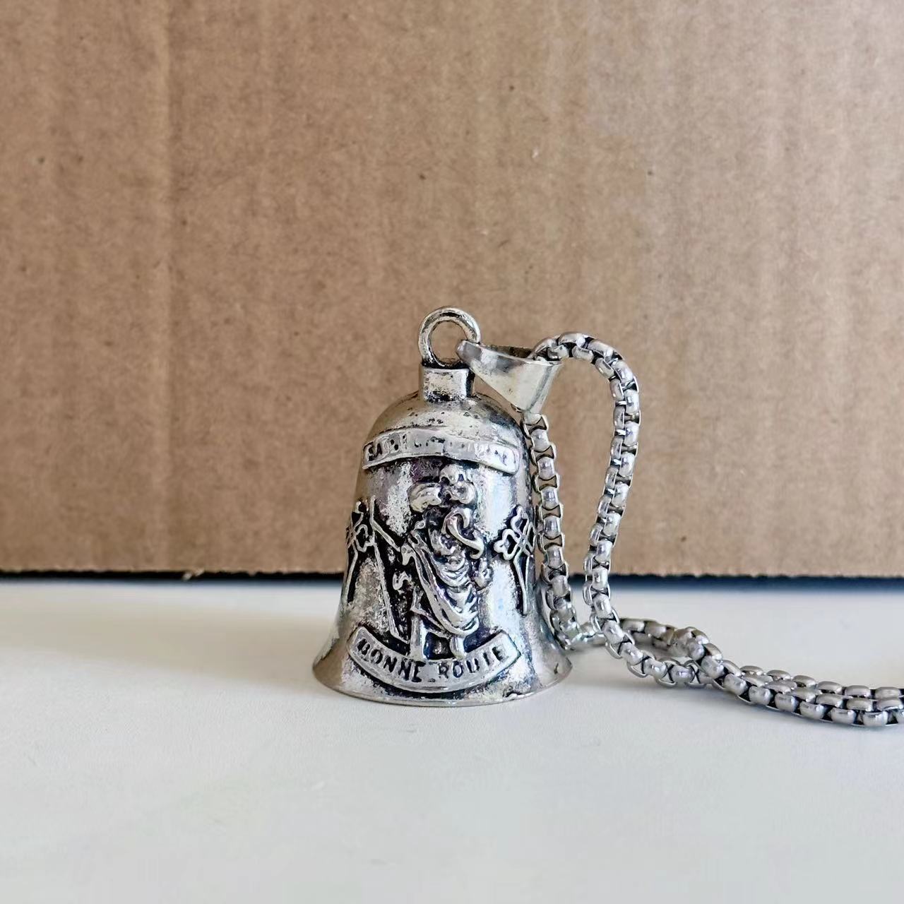 Punk Locomotive Alloy Traveler Guardian Christopher Lucky Necklaces