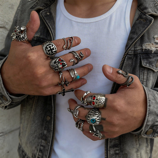 Men's Fashion Skull Hip Hop Cool Devil's Bracelets