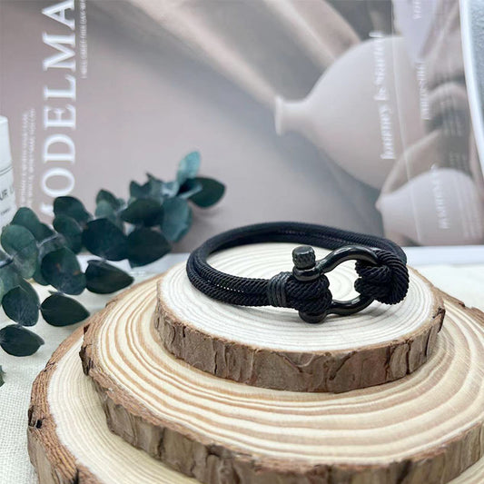 Men's Milan Rope Handmade Braided Stainless Steel Bracelets