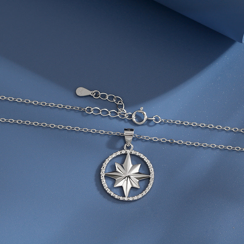 Eight Awn Star Compass Female Summer Fashion High-grade Necklaces