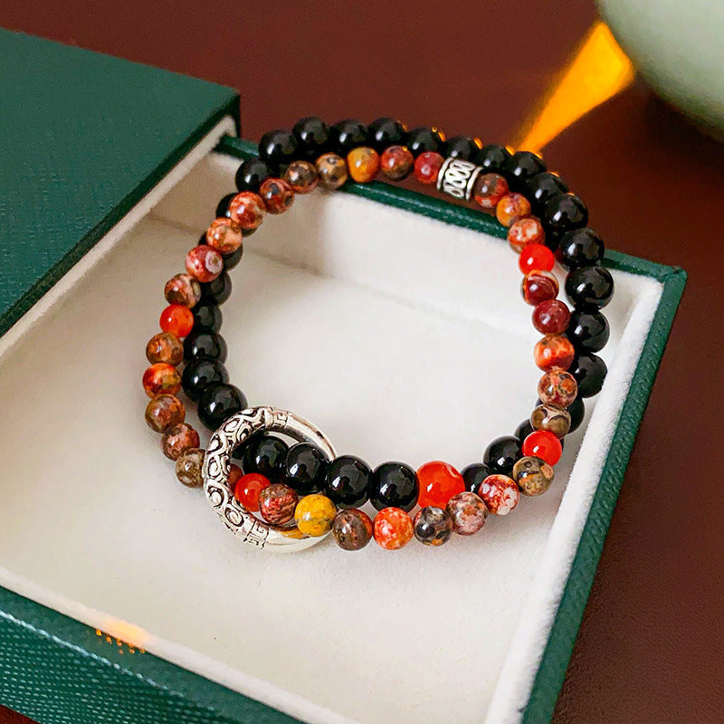 Women's Beaded Ethnic Style Light Luxury High Sense Bracelet