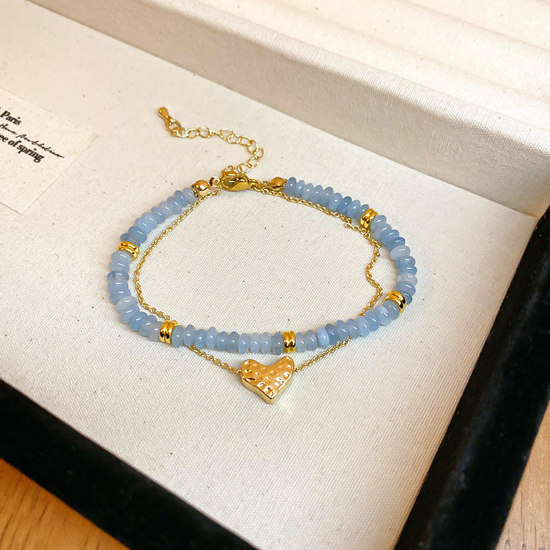 Women's Beaded Ethnic Style Light Luxury High Sense Bracelet