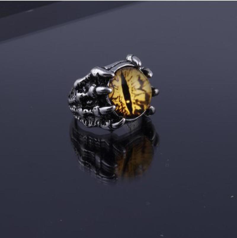 Retro Devil Eye Alloy Evil Trend Rings