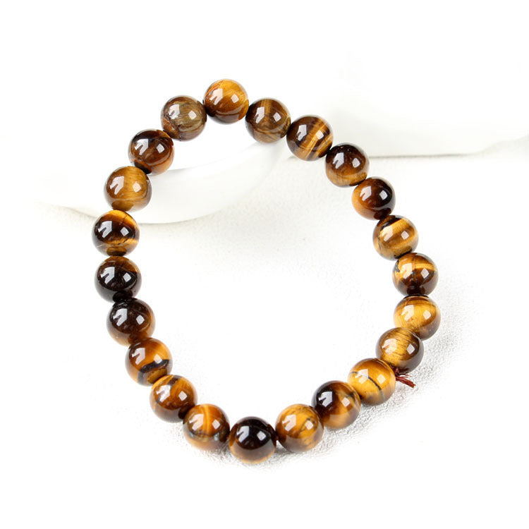 Women's & Men's Tiger's Eye Pi Plate Crafts Single Circle Life Minority Simple Bracelet
