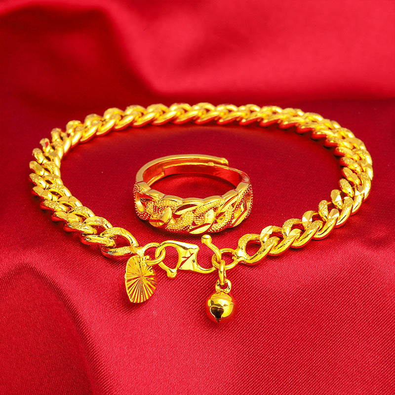 Women's Vietnam Placer Gold Twist For Female Bracelets