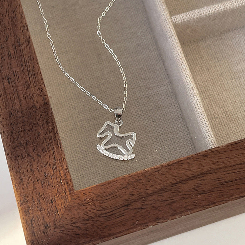 Clavicle Temperament Ginkgo Leaf Dignified Sense Of Design Necklace
