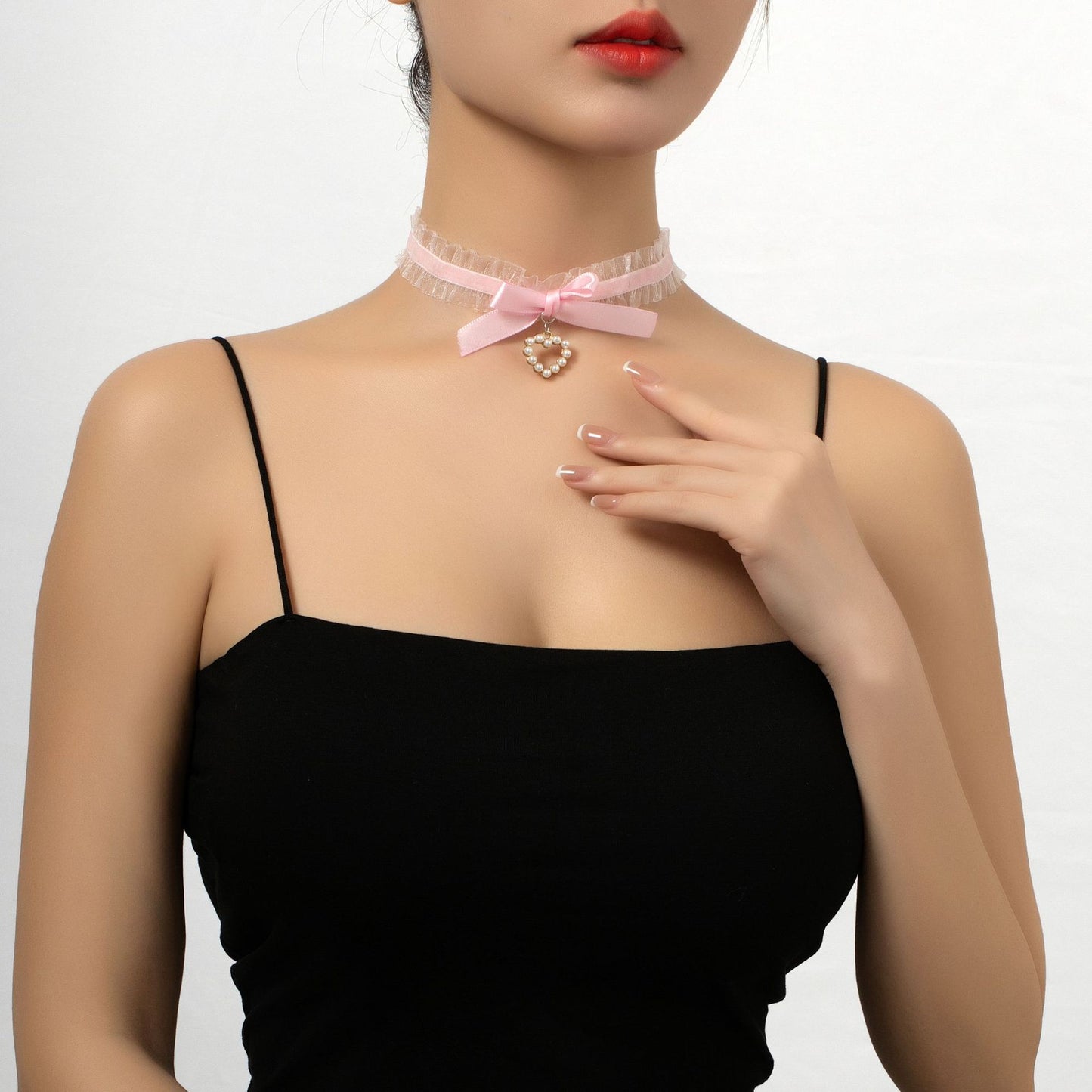 Korean Style Pure Desire Cute Bow Necklaces